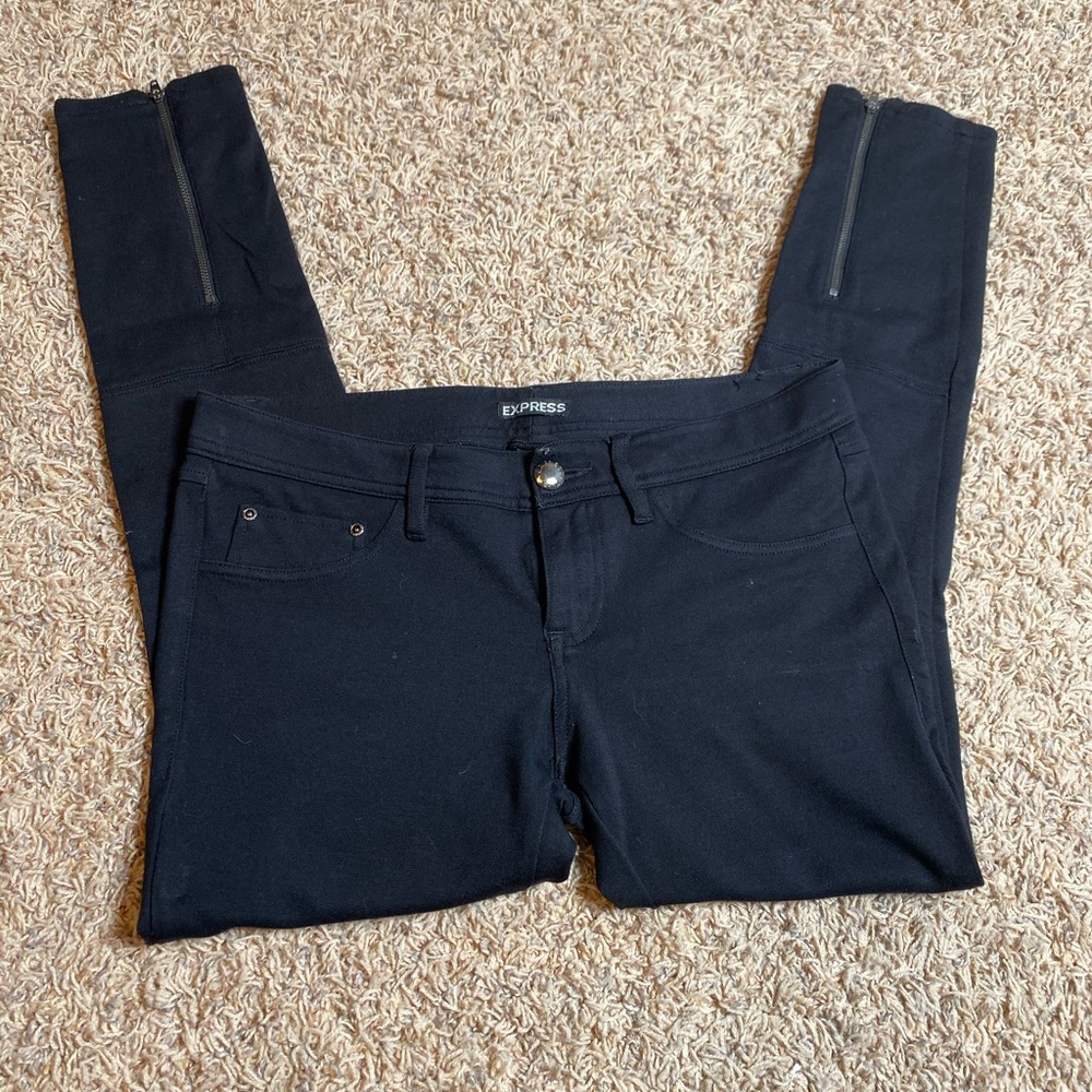 Express Black jeggings